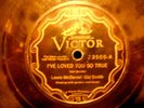 78RPM-LEWIS McDANIEL-GID SMITH-VICTOR 23505-LOVED U SO TRUE-WENT 2 C MY SWEETHEA