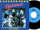 NIGHTSHADE 45 Dutch 1990 AOR HARD ROCK GIRLS Motorcycle (Harley Davidson) PS ??