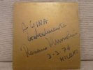 romano mussolini tony scott lp jazz italian private signed rare