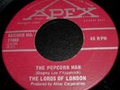 The Lords of London 45 Apex The popcorn man Garage Psych