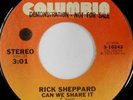 rare Soul 45 RICK SHEPPARD can we share it Hear