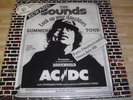 AC / DC  lock up your daughters  LP Live  Germany 1977  WHITE VINYL