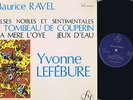 YVONNE LEFEBURE RAVEL FY 018 STEREO LP