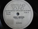 ACETATE/ Everly Brothers - Story Of Me (LISTEN) Rare 10