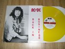 AC/DC - Back In Business, yellow vinyl, ACDC
