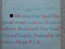 ULTRAVOX (MIDGE URE) ONE SMALL DAY  LIMITED EDITION  SIGNIERT  SIGNED 