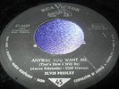 Rare Germany US Army Pressing Elvis Presley 45: Love Me Tender RCA 6643 Anyway