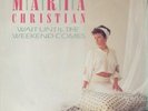 MARIA CHRISTIAN - Wait Until The Weekend Comes Ireland 85 Eurovision  Pic.Sleeve