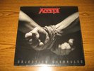 ACCEPT Objection Overruled LP ORG RARE SEALED UDO RUNNING WILD JUDAS PRIEST DIO