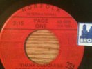RARE SOUL FUNK  45 - PAGE ONE - THANK GOODNESS GOTTA GOOD WOMAN - LISTEN