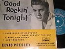ELVIS PRESLEY,ORIGINAL,HMV GOOD ROCKIN TONIGHT EP,LOVELY sleeve.