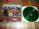 Beatles Sgt Peppers French Import Green Vinyl LP EX+