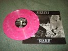 NIRVANA - BLEACH - RARE LP - PINK MARBLE VINYL