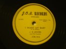 J.B. LENORE I'll Die Tryin' J.O.B. RECORDS Chicago RARE BLUES 78rpm L k