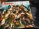 Sabotage -behind the lines LP innersleeve - Private Italian metal very rare