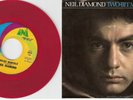 RARE NEIL DIAMOND RED PROMO COPY - TWO-BIT MANCHILD 45RPM