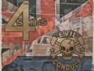 4 Skins/Evil Conduct Split-EP Skinhead, Punk **NEU** *RAR*