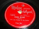 BLUES - JOHN LEE HOOKER - MODERN 78 RPM - HOBO BLUES / HOOGIE BOOGIE - LISTEN