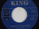 Country Rockabilly 45 BOBBY GROVE Whistle of the Gravy Train KING HEAR