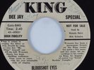 R&B 45 WYNONIE HARRIS Bloodshot Eyes KING HEAR promo