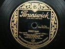 Brunswick 4183 Frankie Quartell Little Club Orch. Sweet Baby Pining Jazz 78 E