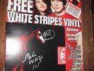 MINT SEALED RARE AUTOGRAPHED WHITE STRIPES NME RAG AND BONE RED VINYL 7