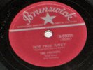 78 RPM-THE CRICKETS-OH BOY,NOT FADE AWAY-ROCK'N'ROLL-BRUNSWICK CANADA