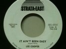Lee Cooper It Ain't easy / Wonder Wonder - Rare Jazz Funk