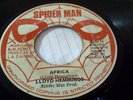 LLOYD HEMMINGS -AFRICA KILLER ROOTS RARE on SPIDERMAN LABEL  ORIG, 45
