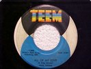 JESSIE THOMAS (*VERY RARE 1961 R&B)   ALL OF MY LOVE   TEEM 1001
