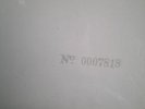 BEATLES White Album (Apple UK Mono Double LP 1968) Low Number. No 0007818