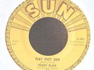 Rockabilly 45-Tommy Blake-Flat Foot Sam / Lordy Hoody-Sun 278-VG++ NICE