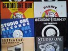 8x Vinyl  STUDIO ONE DUB  Coxsone dub specialist reggae dancehall ska