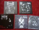 5 x Black/Death Metal Eps, HORNA, NOMINON, OMEN ect...