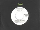 RARE BEATLES PROMO 45 - Dialogue From Let It Be Movie - Apple