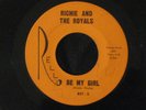 Richie & The Rebels Be My Girl  RARE DOO WOP 45 Rello RST-3 Nice