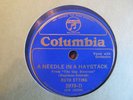 Pre-War 78:  Ruth Etting on Blue Columbia 2979, Stay As Sweet