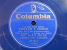 Pre-War 78:  Rudy Vallee on Blue Columbia 2714, Three's a Crowd, clean