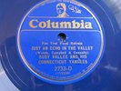 Pre-War 78:  Rudy Vallee on Blue Columbia 2733, Language of Love, clean