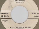 Baby Washington-I Hate To See You Go DOO WOP 45 HEAR