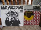 LED ZEPPELIN R&R 45 & PICTURE SLEEVE ON ATLANTIC 650186