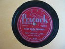 Pete Guitar Lewis 78 RPM Peacock # 1624