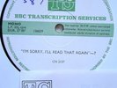 BBC TRANSCRIPTION SERVICES - I'M SORRY I'LL READ THAT AGAIN No'S 7 & 8