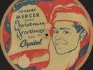 78 RPM x4 RARE  8 INCH CAPITOL 1945-1948 CARDBOARD PICTURE DISCS WITH SLEEVE