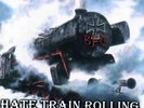 BFG HATE TRAIN ROLLING BLUE RARE Oi ISD RAC NABAT SKINHEAD ROCK O RAMA