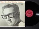 THE BUDDY HOLLY STORY & THE CRICKETS CRL 57279 1ST PRESS RED & BLACK PRINT $300