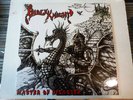 BLACK KNIGHT MASTER OF DISASTER HEAVY/POWER METAL LP CULT METAL CLASSICS PRESS