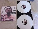 NECRO - I NEED DRUGS - 2LP RE-PRESS ON WHITE WAX - 500 PRESSED - RARE