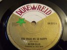 ALTON ELLIS. YOU MADE ME SO HAPPY. THE SUPERSONICS. DUKES REGGAE. DUKE REID.SKA