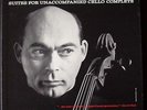 JANOS STARKER - BACH SUITES FOR UNACCOMPANIED CELLO COMPLETE, 3 LP, MONO OL3-116